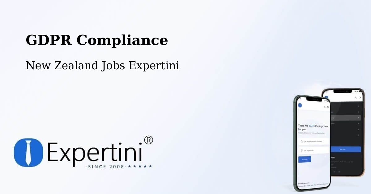 GDPR Compliance - New Zealand Jobs Expertini